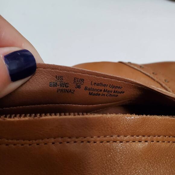 NEW Sam Edelman Prina 2 Leather Tall Boots Whiskey Size 6M WC Wide Calf - Picture 10 of 11